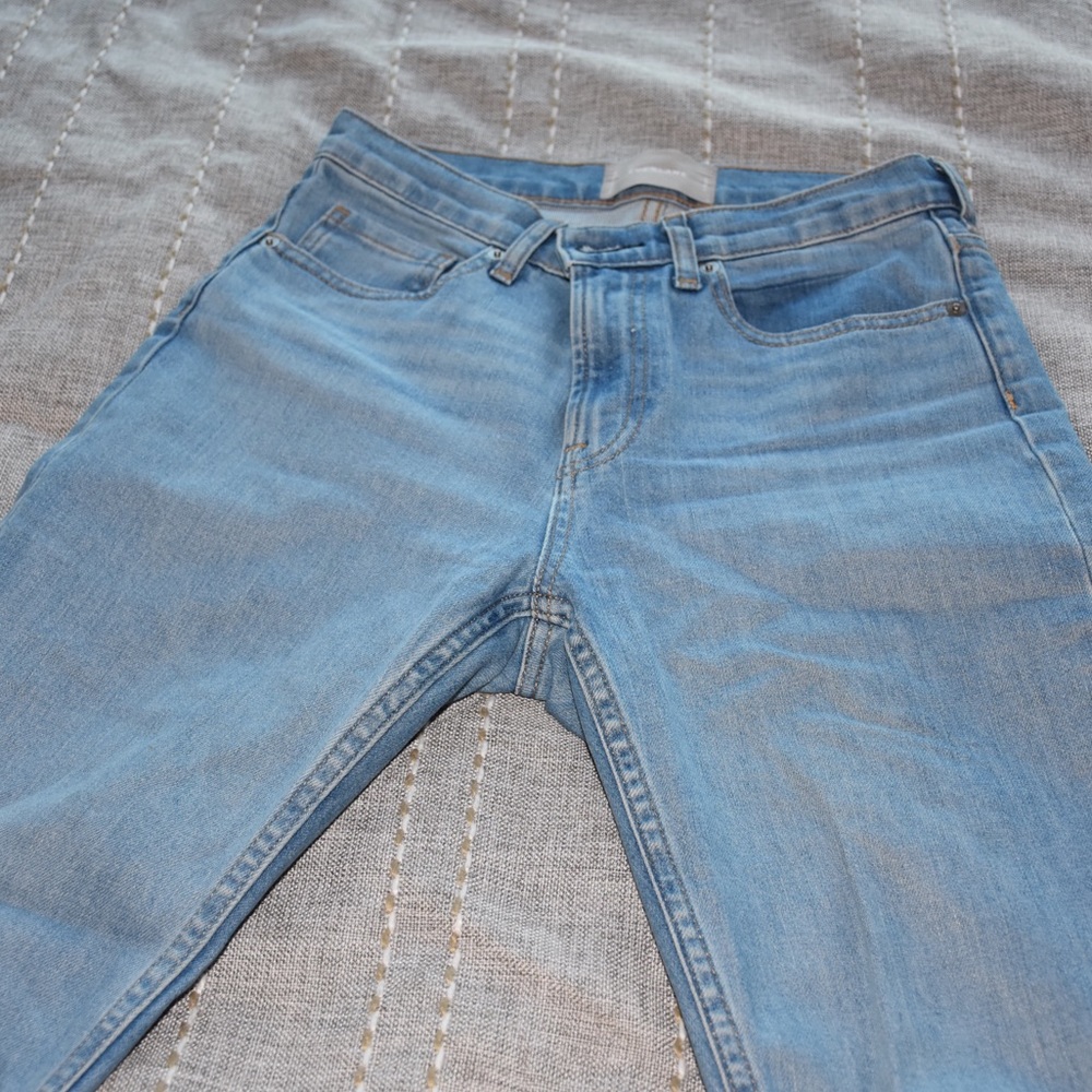 Everlane the modern boyfriend jean light blue